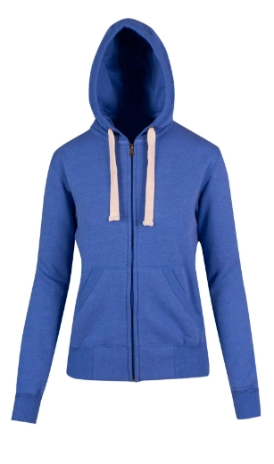 Picture of RAMO, Ladies Heavy Zip Fleece Hoodie